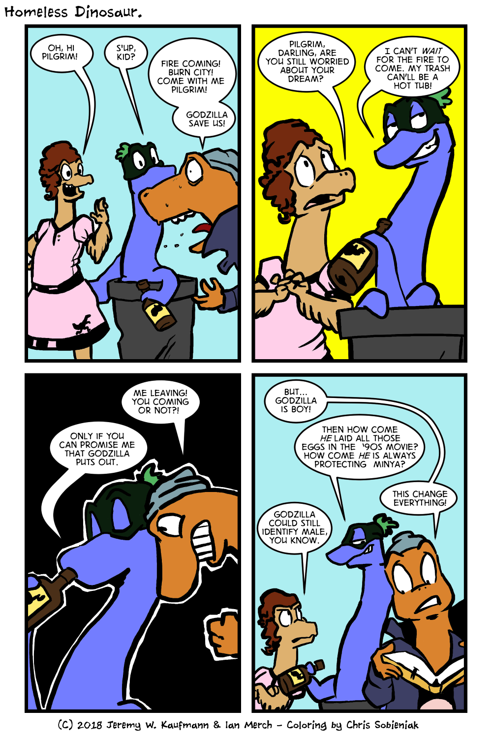 No, we are not kidding when we say we should respect Godzilla's pronouns.